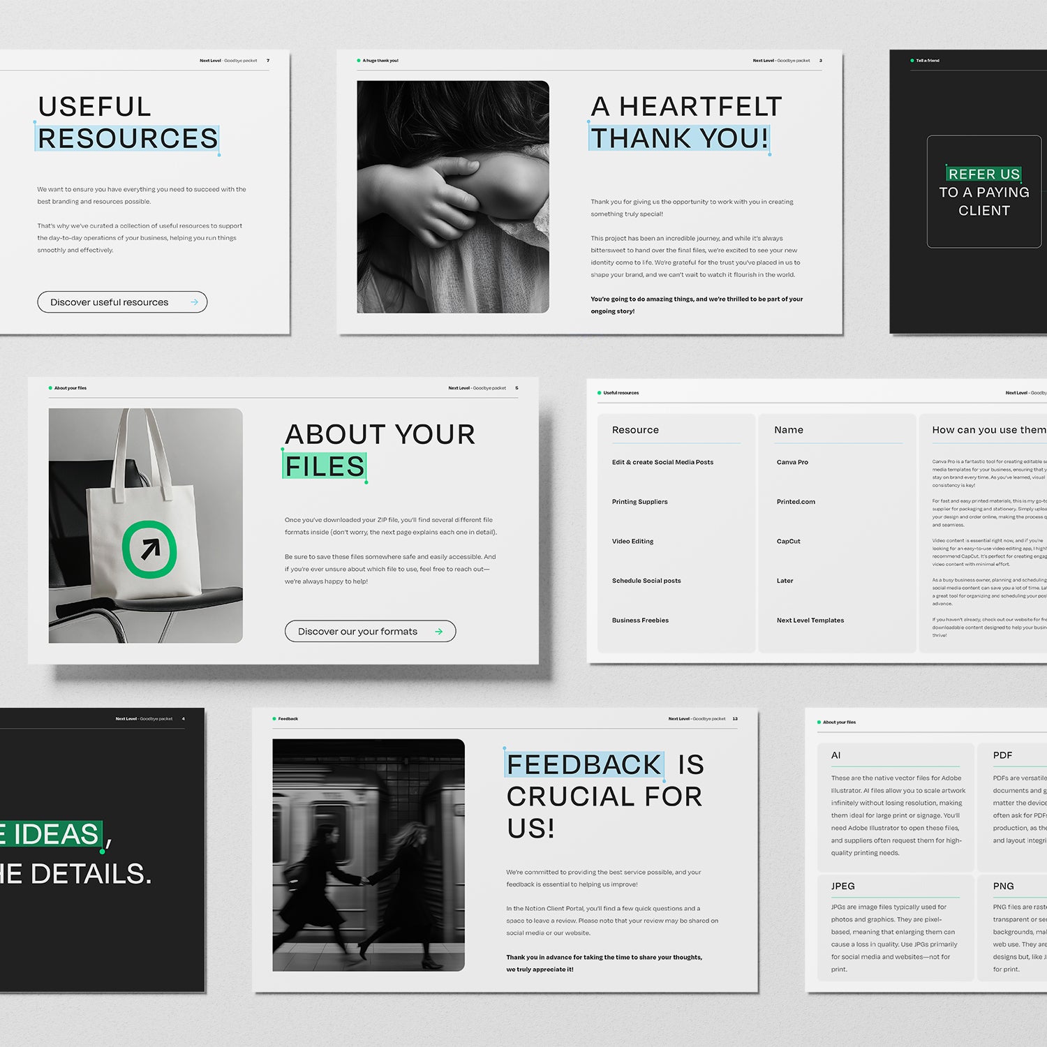 PRO bundle - all 6 templates!